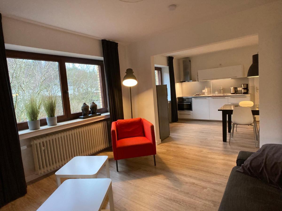 Villa Holgenbach - Penthouse- Und Ferienwohnung Im Nationalpark Eifel Schleiden Dış mekan fotoğraf