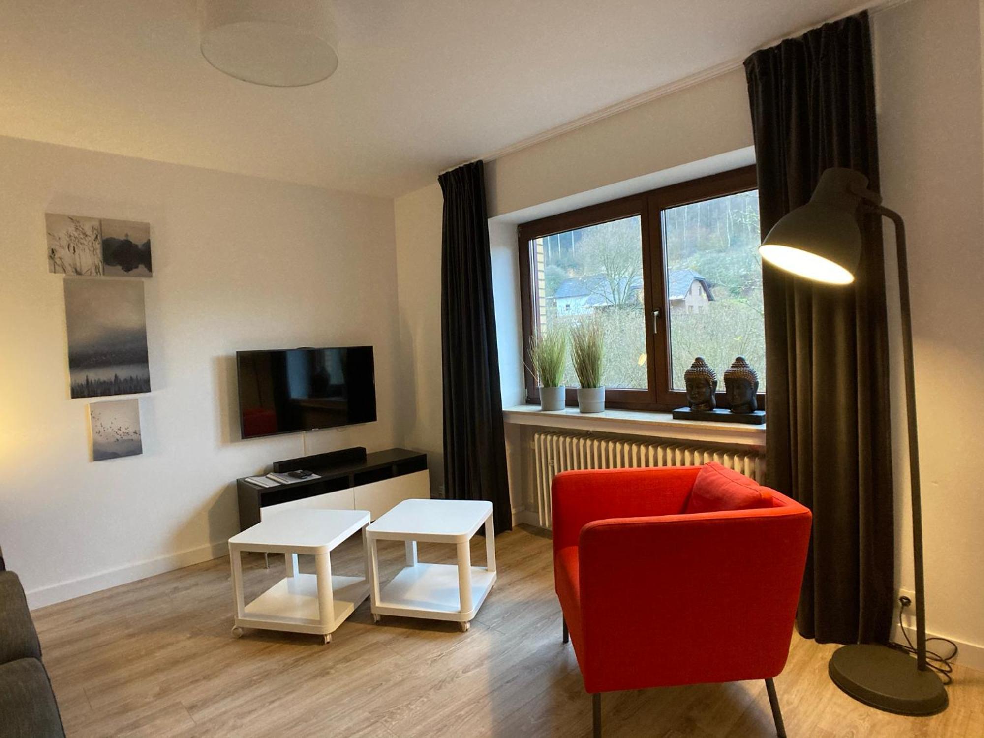 Villa Holgenbach - Penthouse- Und Ferienwohnung Im Nationalpark Eifel Schleiden Oda fotoğraf