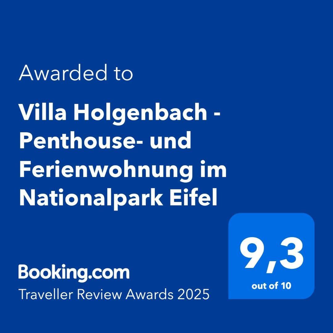 Villa Holgenbach - Penthouse- Und Ferienwohnung Im Nationalpark Eifel Schleiden Dış mekan fotoğraf