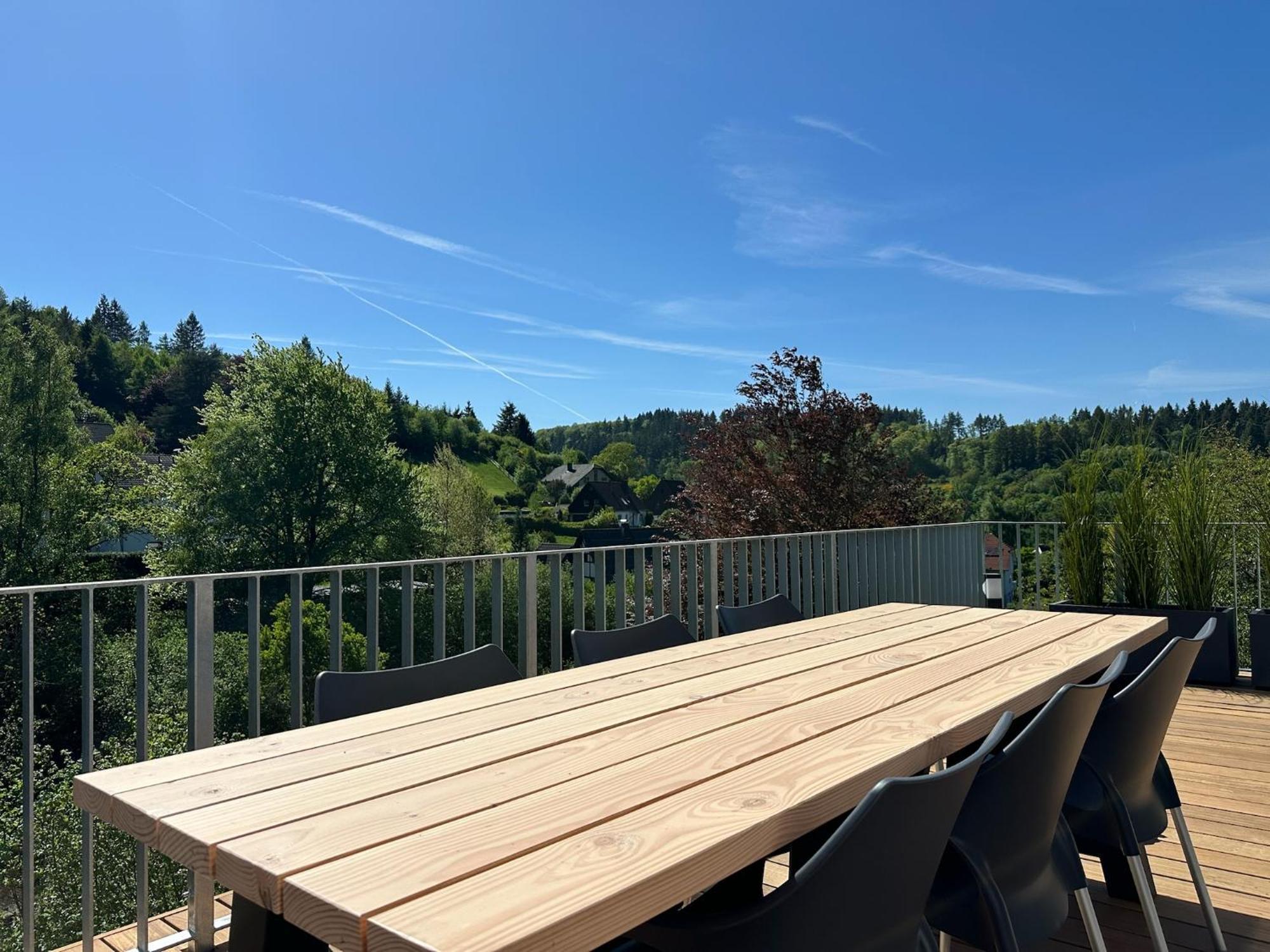 Villa Holgenbach - Penthouse- Und Ferienwohnung Im Nationalpark Eifel Schleiden Dış mekan fotoğraf