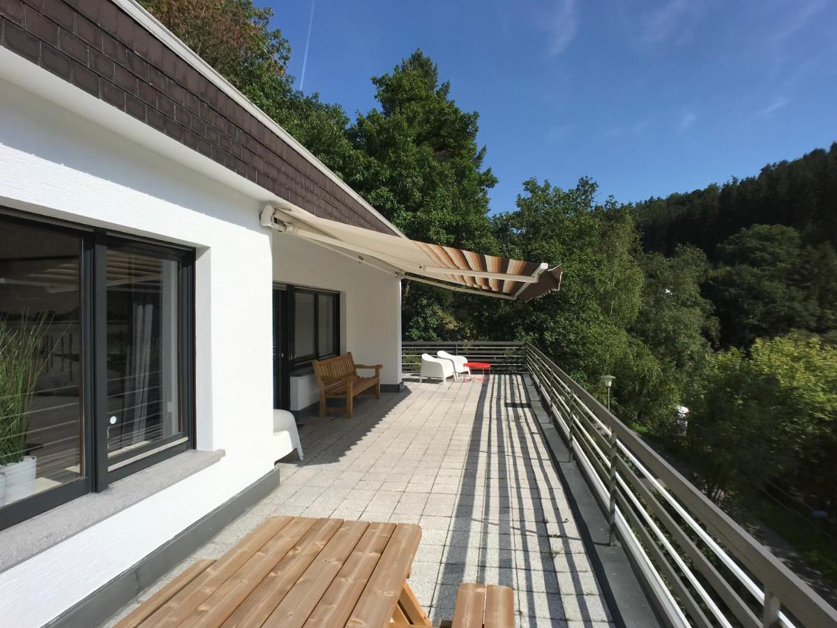 Villa Holgenbach - Penthouse- Und Ferienwohnung Im Nationalpark Eifel Schleiden Dış mekan fotoğraf